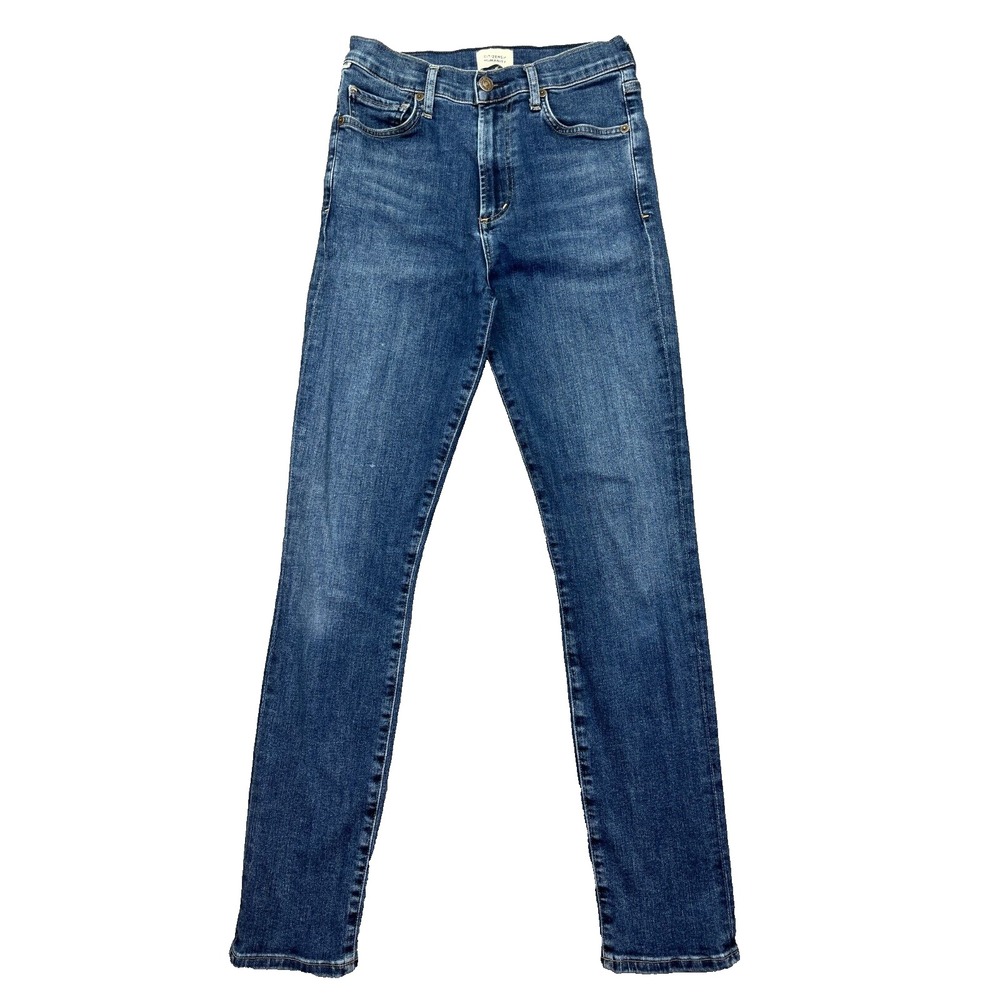 Citizens of Humanity Premium Vintage Olivia High Rise Jeans Blue Sz 26 Fits 24.5